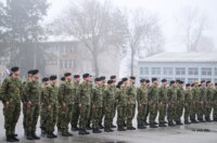 Zagreb: Svečani ispraćaj 8. hrvatskoga kontingenta u NATO-ovu aktivnost prednjih kopnenih snaga u Mađarsku