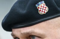 Zagreb: Svečani ispraćaj 8. hrvatskoga kontingenta u NATO-ovu aktivnost prednjih kopnenih snaga u Mađarsku