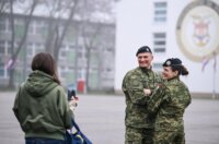 Zagreb: Svečani ispraćaj 8. hrvatskoga kontingenta u NATO-ovu aktivnost prednjih kopnenih snaga u Mađarsku