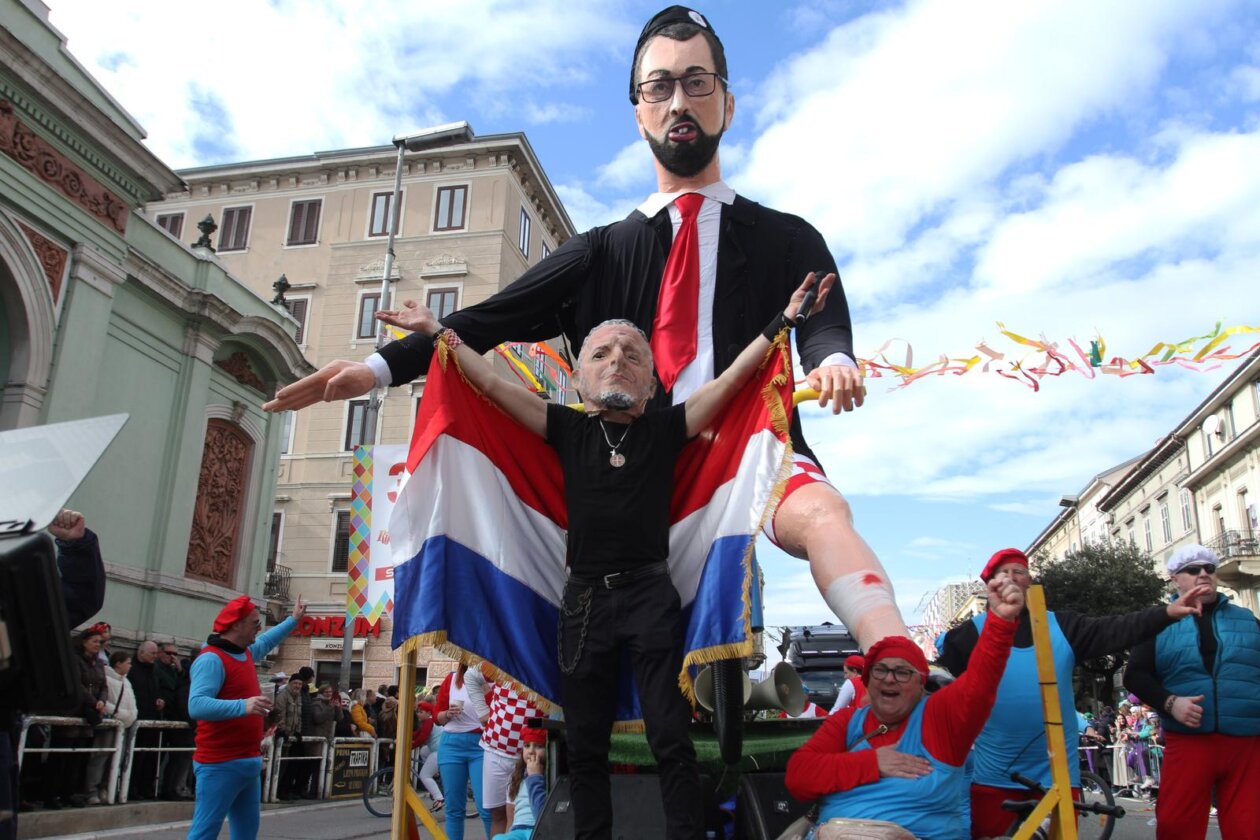 Rijeka: Tradicionalnom Međunarodnom karnevalskom povorkom završio 43. Riječki karneval