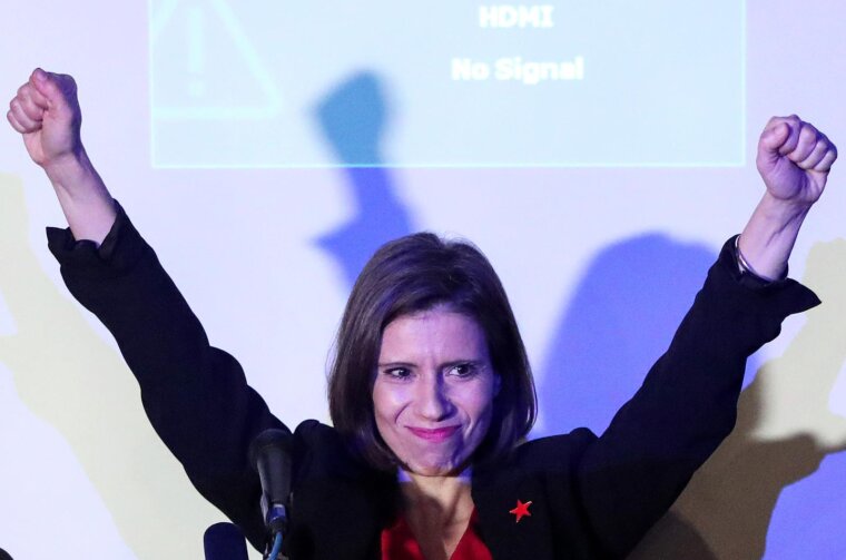 Zagreb: Izborni stožer Katarine Peović Zagreb: Izborni stožer Katarine Peović