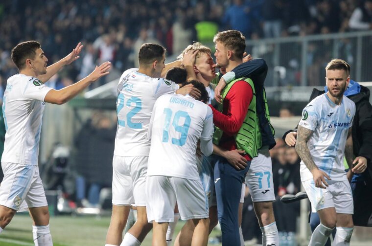 Susret Rijeke i Omonoije u doigravanju za osminu finala Konferencijske lige