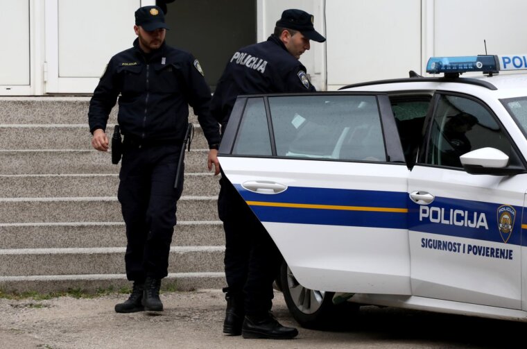 Šibenik: Privođenje osumnjičenih za napad sa smrtnom posljedicom