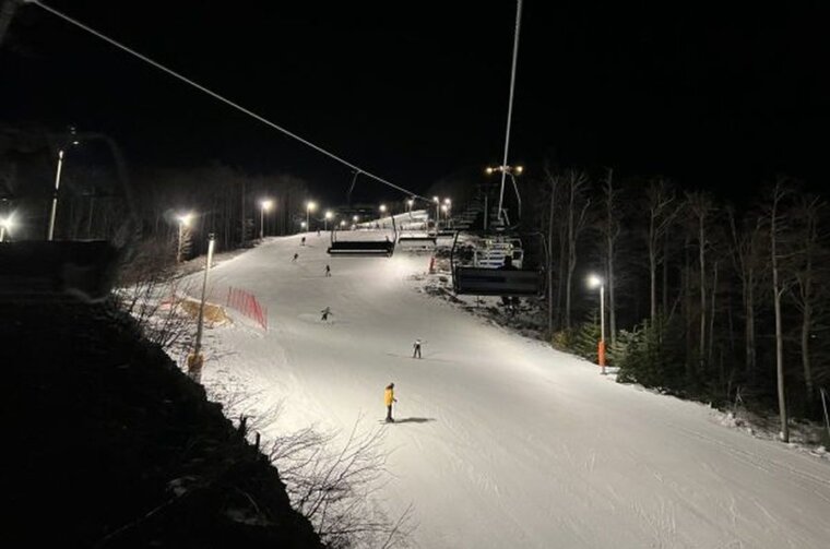 platak noćno skijanje platak noćno skijanje