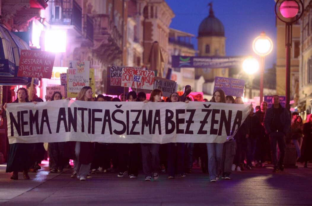 Rijeka: Noćni marš za Osmi mart