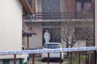 Dvostruko ubojstvo u Gospiću, očevid u tijeku Dvostruko ubojstvo u Gospiću, očevid u tijeku