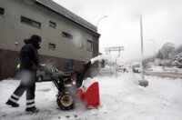 Delnice: Snijeg otežava promet kroz Gorski kotar Delnice: Snijeg otežava promet kroz Gorski kotar