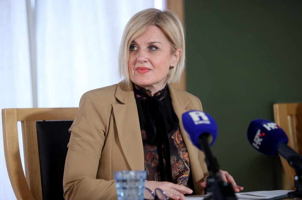 Rijeka: Redovita konferencija gradonačelnice Ive Rinčić