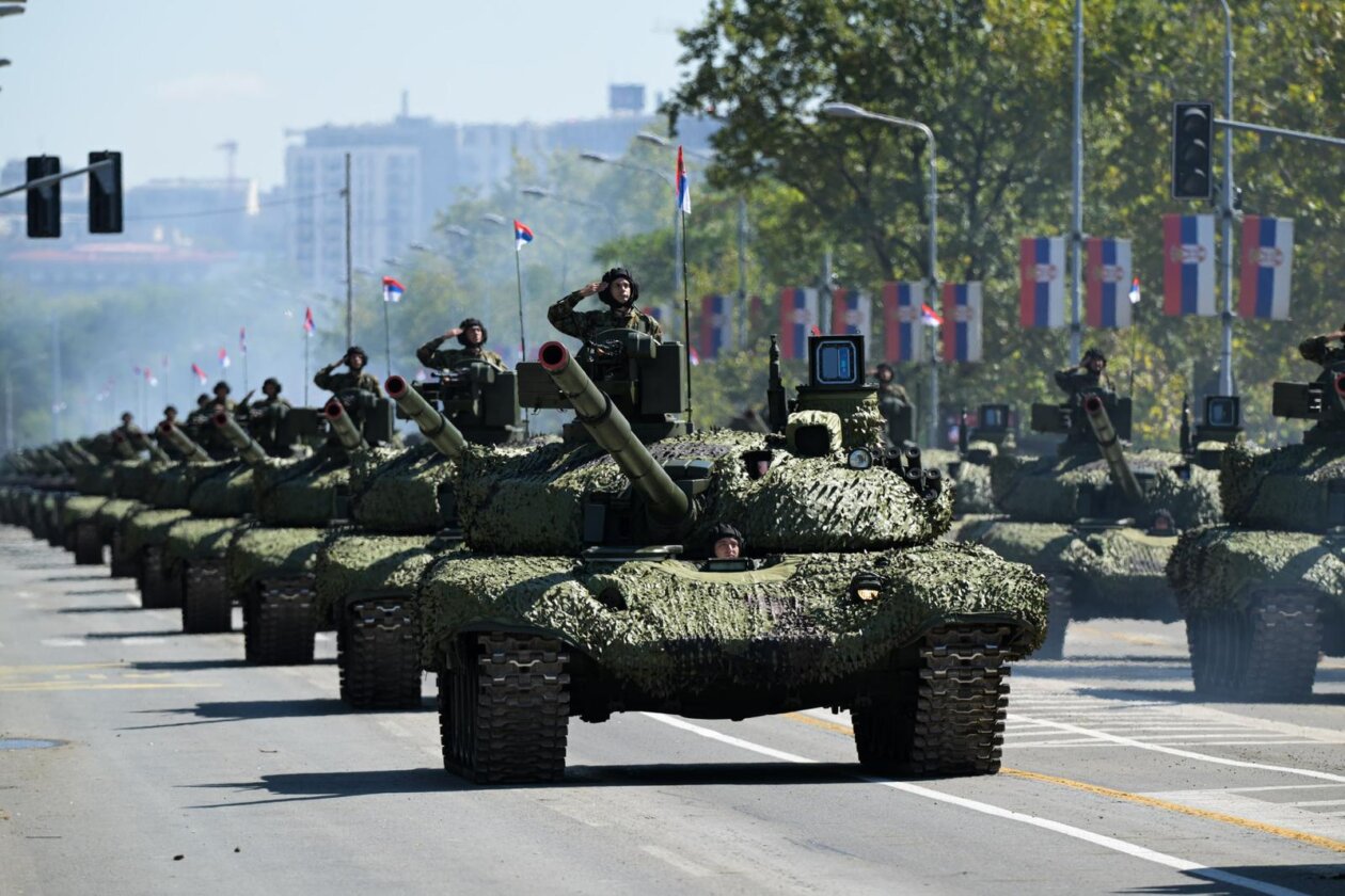 Generalna proba vojne parade “Snaga jedinstva” u Novom Beogradu Generalna proba vojne parade “Snaga jedinstva” u Novom Beogradu