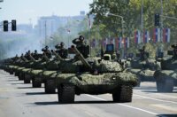 Generalna proba vojne parade “Snaga jedinstva” u Novom Beogradu Generalna proba vojne parade “Snaga jedinstva” u Novom Beogradu