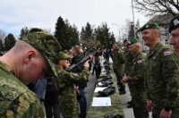 Požega: Svečana prisega ročnika na temeljnom vojnom osposobljavanju Požega: Svečana prisega ročnika na temeljnom vojnom osposobljavanju