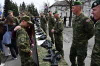 Požega: Svečana prisega ročnika na temeljnom vojnom osposobljavanju Požega: Svečana prisega ročnika na temeljnom vojnom osposobljavanju