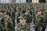 Požega: Svečana prisega ročnika na temeljnom vojnom osposobljavanju Požega: Svečana prisega ročnika na temeljnom vojnom osposobljavanju