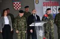 Požega: Svečana prisega ročnika na temeljnom vojnom osposobljavanju Požega: Svečana prisega ročnika na temeljnom vojnom osposobljavanju