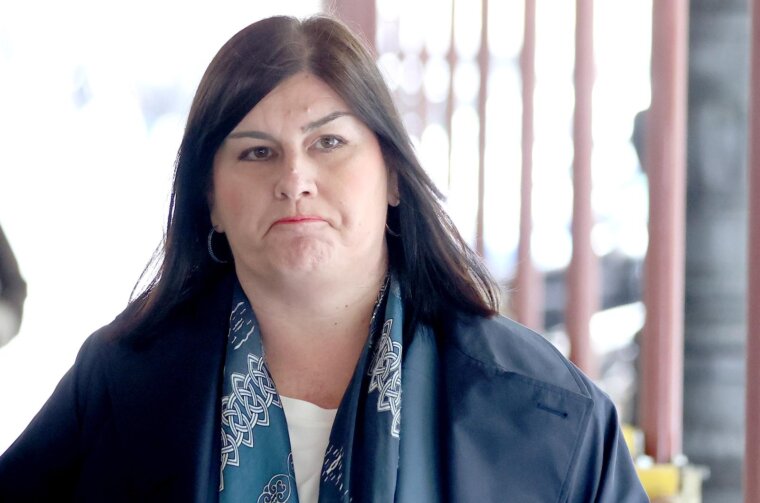 Zagreb: Gabrijela Žalac došla na sud zbog sklapanja nagodbe s USKOK-om