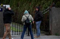 Istražitelji pred kućom Vedrana Pavleka