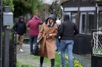 Istražitelji pred kućom Vedrana Pavleka