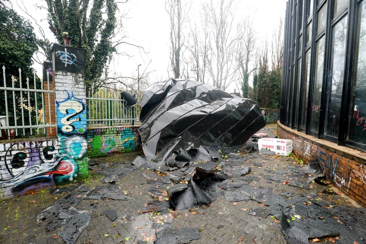 Zagreb: Usljed jakog nevremena oštećen i Dom Dražena Petrovića Zagreb: Usljed jakog nevremena oštećen i Dom Dražena Petrovića