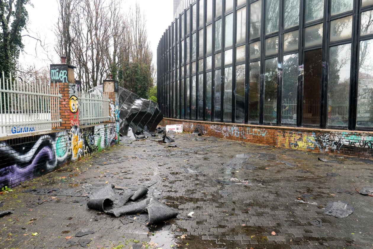 Zagreb: Usljed jakog nevremena oštećen i Dom Dražena Petrovića Zagreb: Usljed jakog nevremena oštećen i Dom Dražena Petrovića