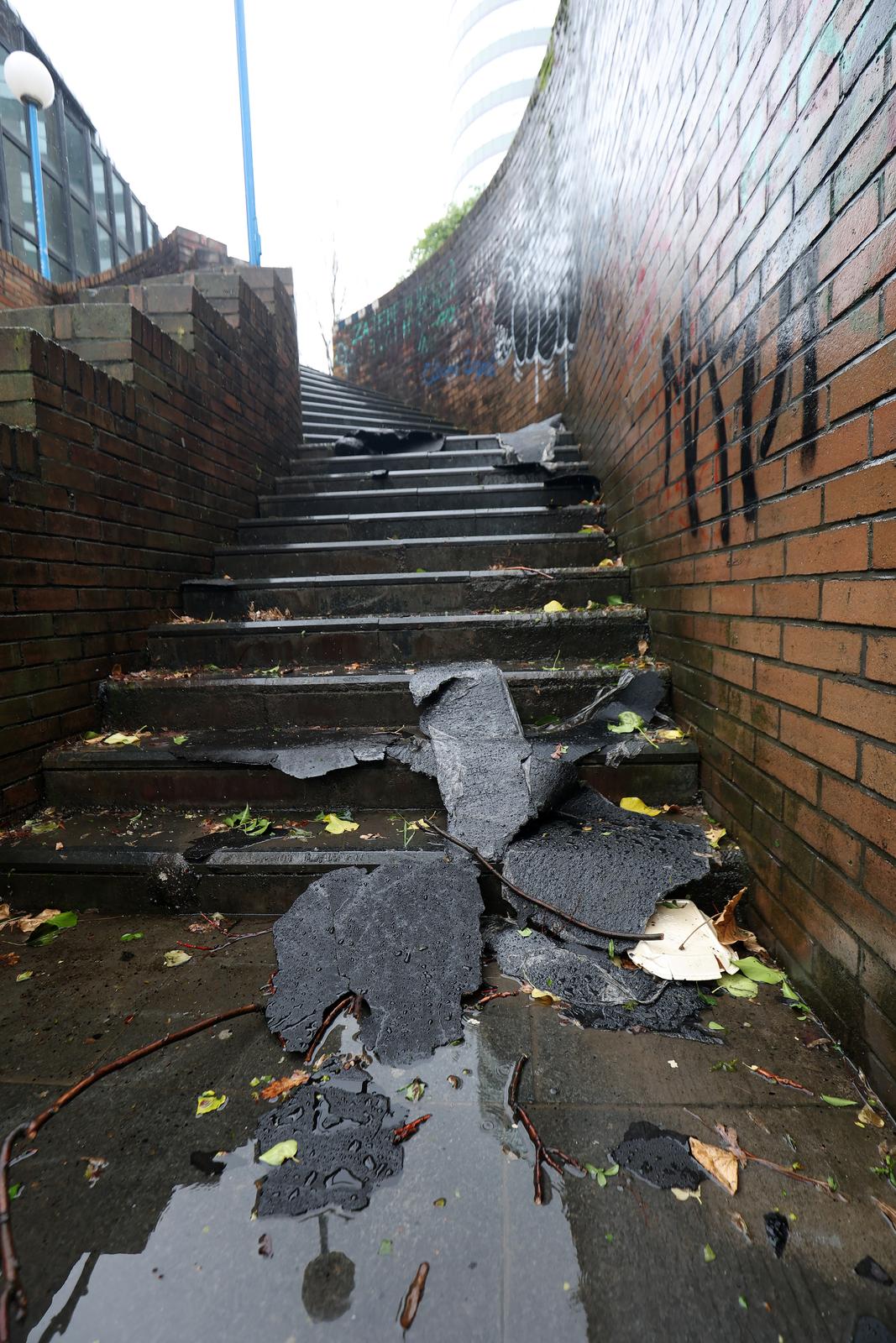 Zagreb: Usljed jakog nevremena oštećen i Dom Dražena Petrovića Zagreb: Usljed jakog nevremena oštećen i Dom Dražena Petrovića