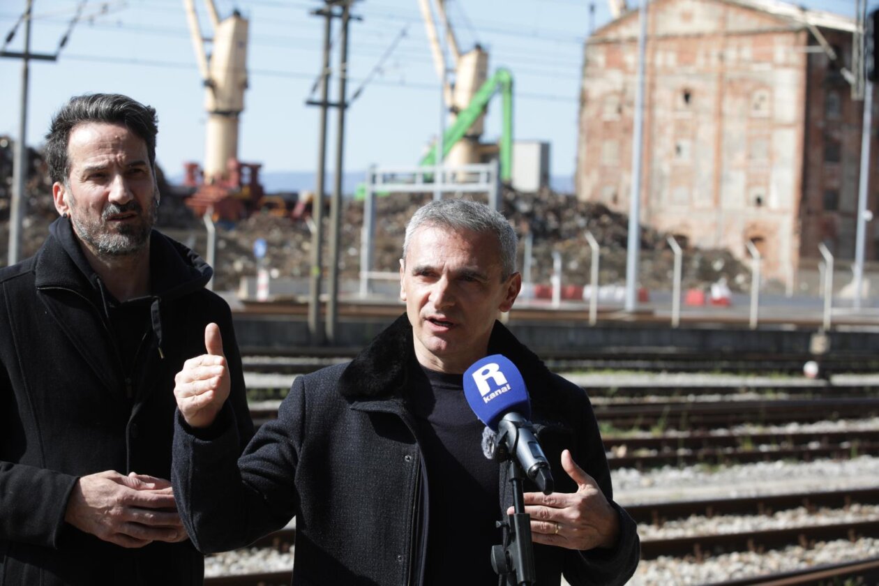 Rijeka: Konferencija za medije Marina Miletića i Josipa Katalinića Rijeka: Konferencija za medije Marina Miletića i Josipa Katalinića