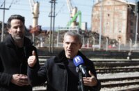 Rijeka: Konferencija za medije Marina Miletića i Josipa Katalinića Rijeka: Konferencija za medije Marina Miletića i Josipa Katalinića