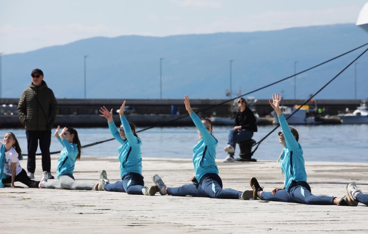 Rijeka: Najuduža špaga na svijetu na gatu Karoline riječke