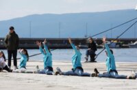 Rijeka: Najuduža špaga na svijetu na gatu Karoline riječke