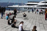 Rijeka: Najuduža špaga na svijetu na gatu Karoline riječke