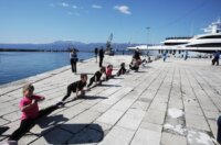 Rijeka: Najuduža špaga na svijetu na gatu Karoline riječke