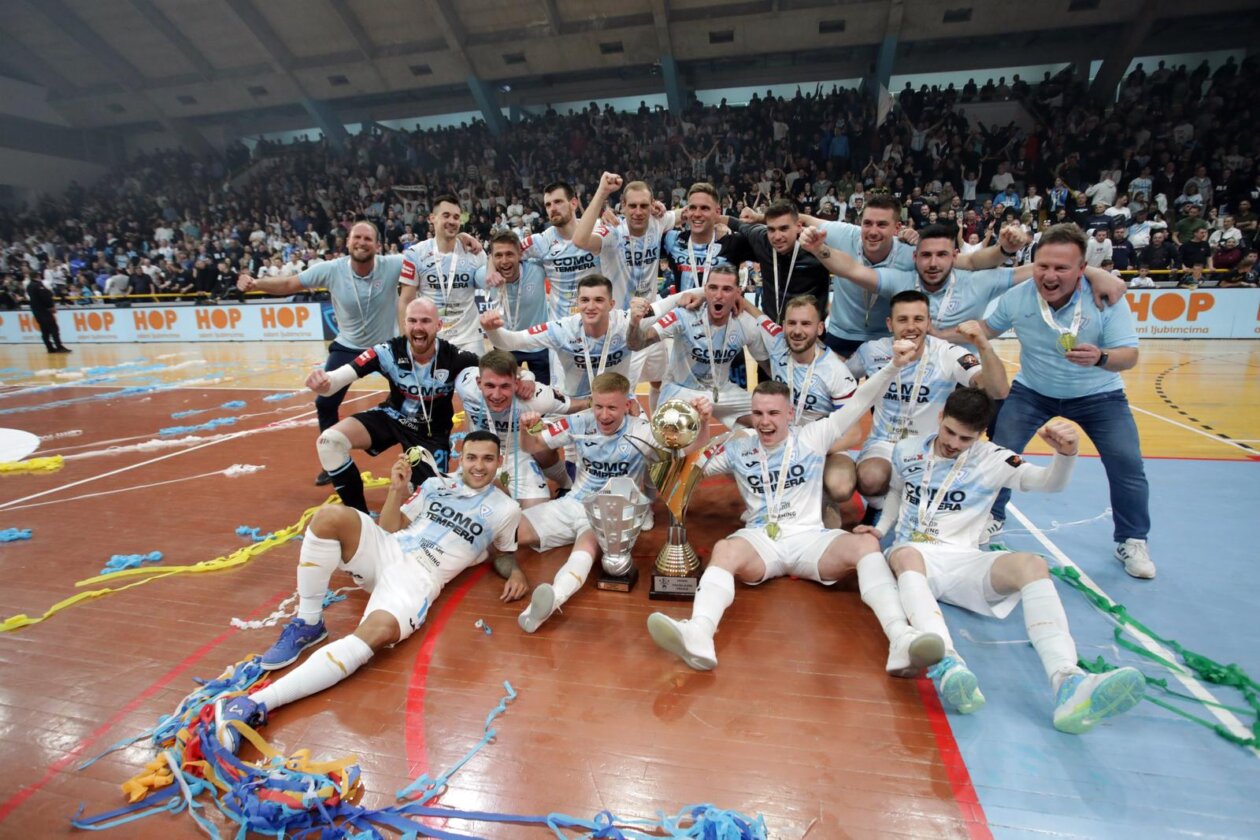Futsalaši Rijeke svladali Dinamo 7:1 i osvojili svoj prvi trofej Hrvatskog kupa u povijesti