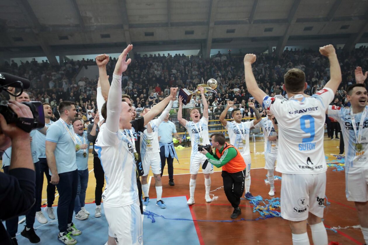 Futsalaši Rijeke svladali Dinamo 7:1 i osvojili svoj prvi trofej Hrvatskog kupa u povijesti