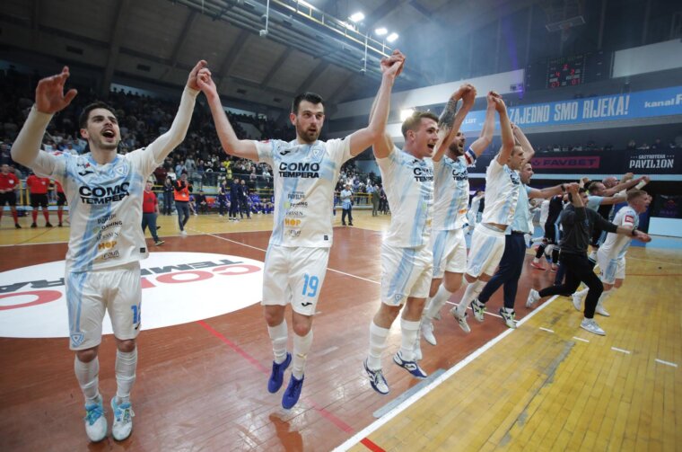 Futsalaši Rijeke svladali Dinamo 7:1 i osvojili svoj prvi trofej Hrvatskog kupa u povijesti