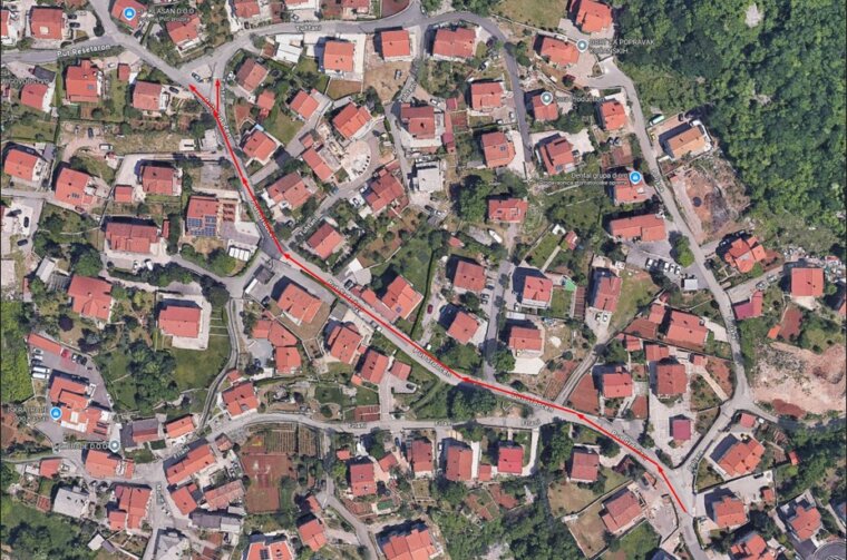 Ulica put Srdočen – Tuhtani