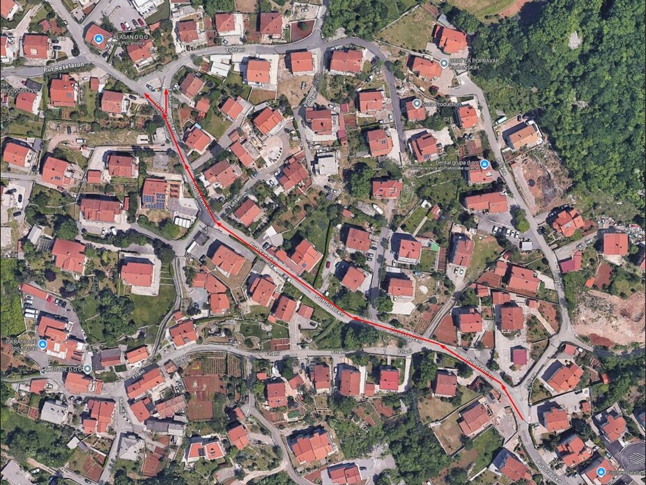 Ulica put Srdočen – Tuhtani Ulica put Srdočen – Tuhtani