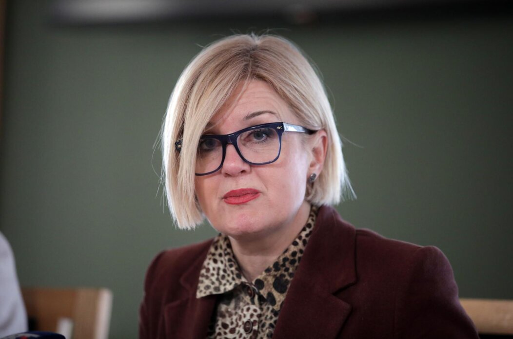 Rijeka: Gradonačelnica Iva Rinčić na konferenciji za novinare