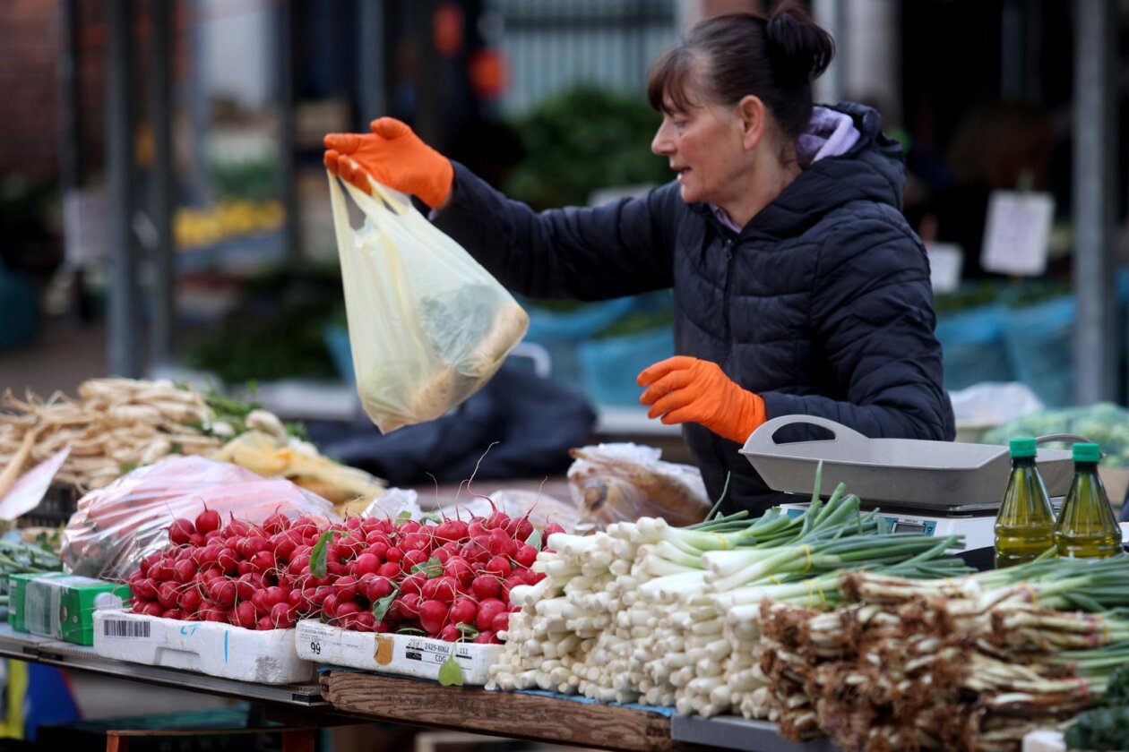 RIjeka: Ponuda na tržnici uoči Uskrsa