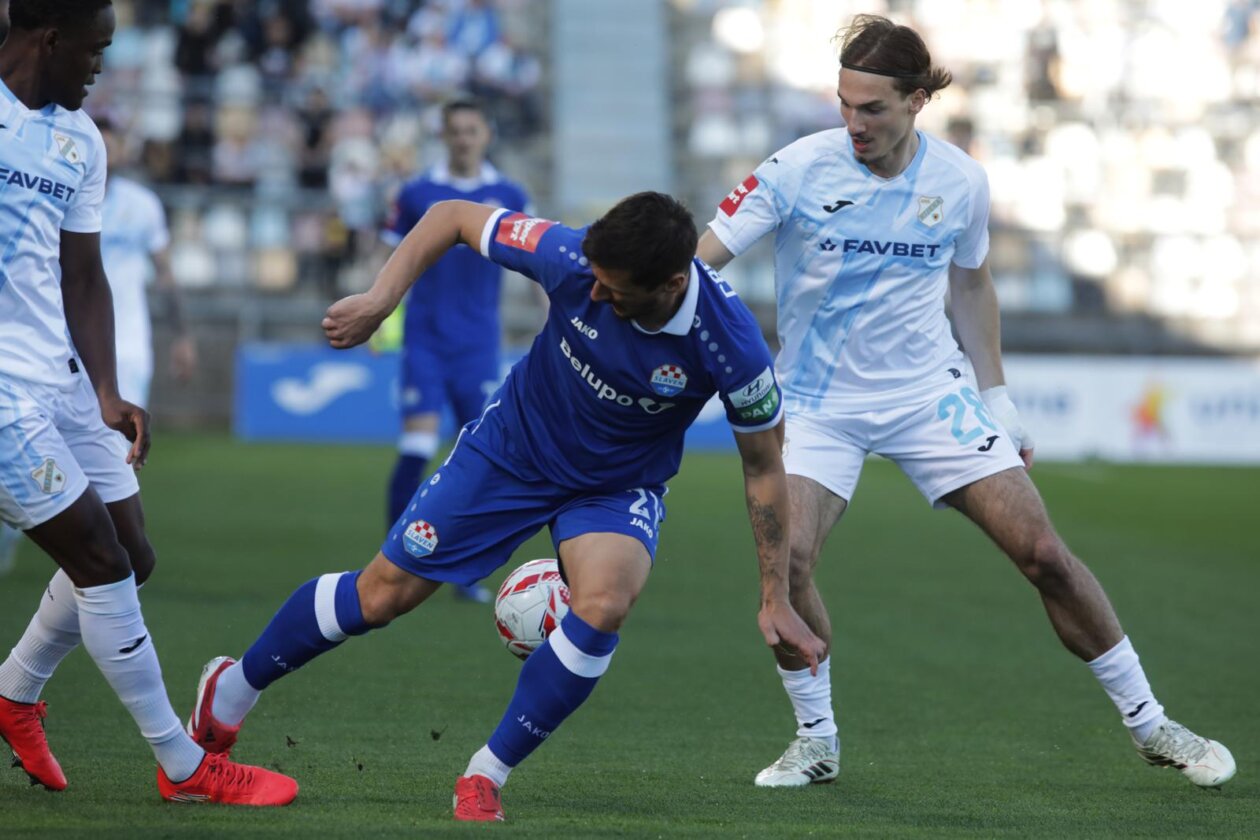 Rijeka i Slaven Belupo sastali se u polufinalu Hrvatskog nogometnog kupa