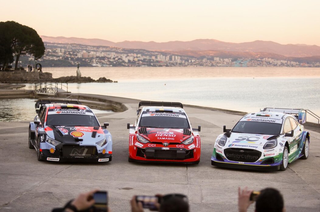 Opatija: WRC Croatia 2026, photoshoot na Opatijskoj Slatini
