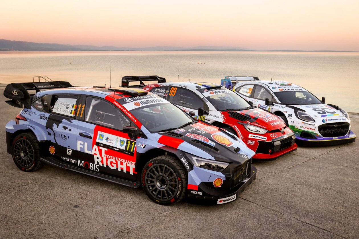 Opatija: WRC Croatia 2026, photoshoot na Opatijskoj Slatini