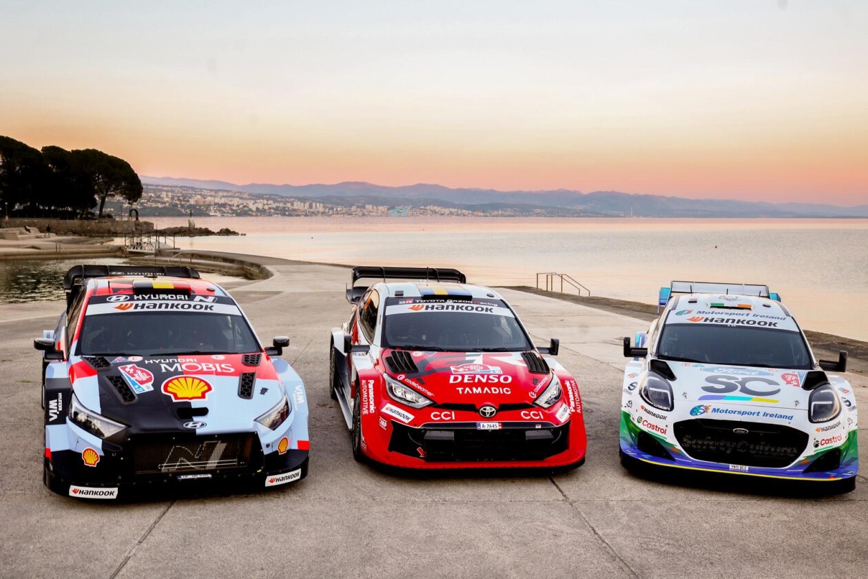 Opatija: WRC Croatia 2026, photoshoot na Opatijskoj Slatini