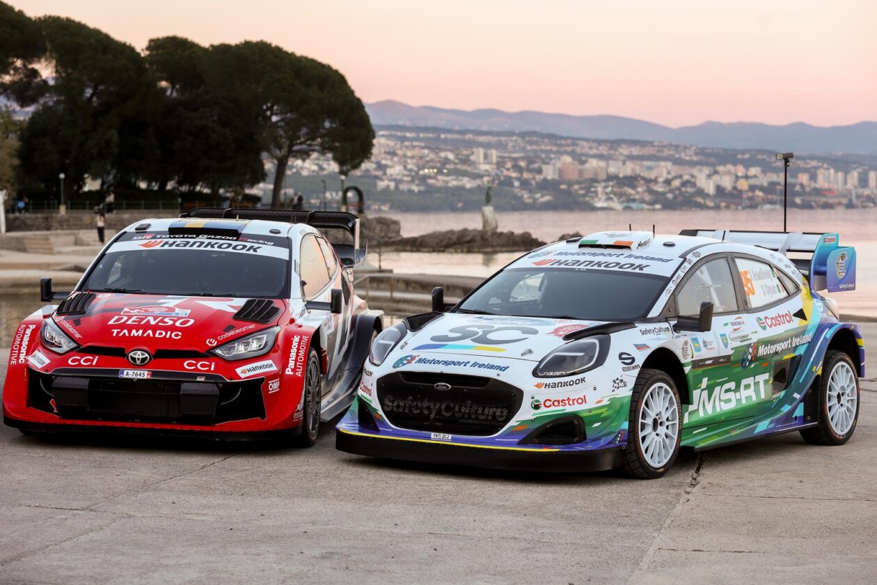 Opatija: WRC Croatia 2026, photoshoot na Opatijskoj Slatini