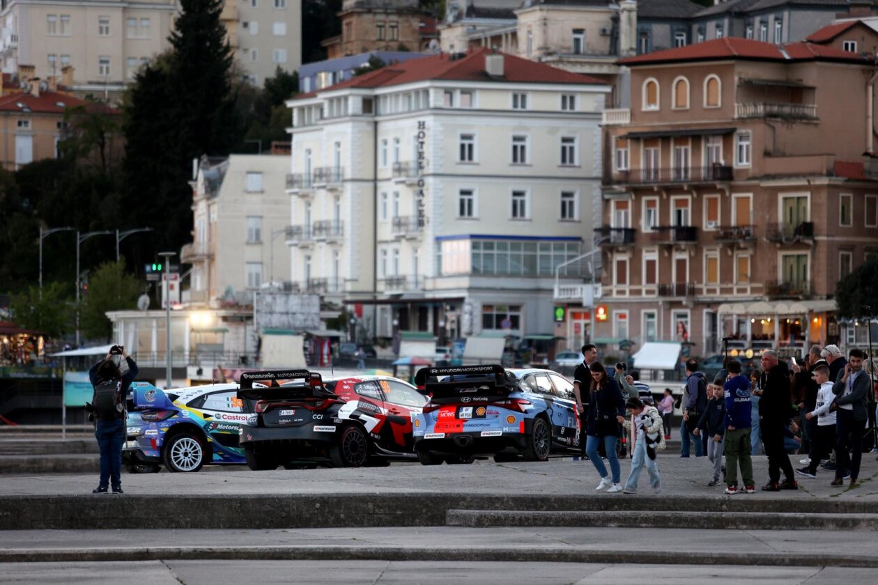 Opatija: WRC Croatia 2026, photoshoot na Opatijskoj Slatini