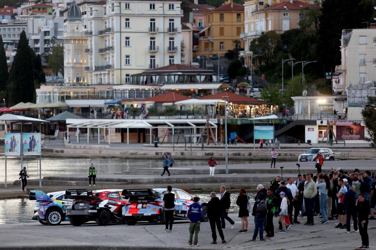 Opatija: WRC Croatia 2026, photoshoot na Opatijskoj Slatini