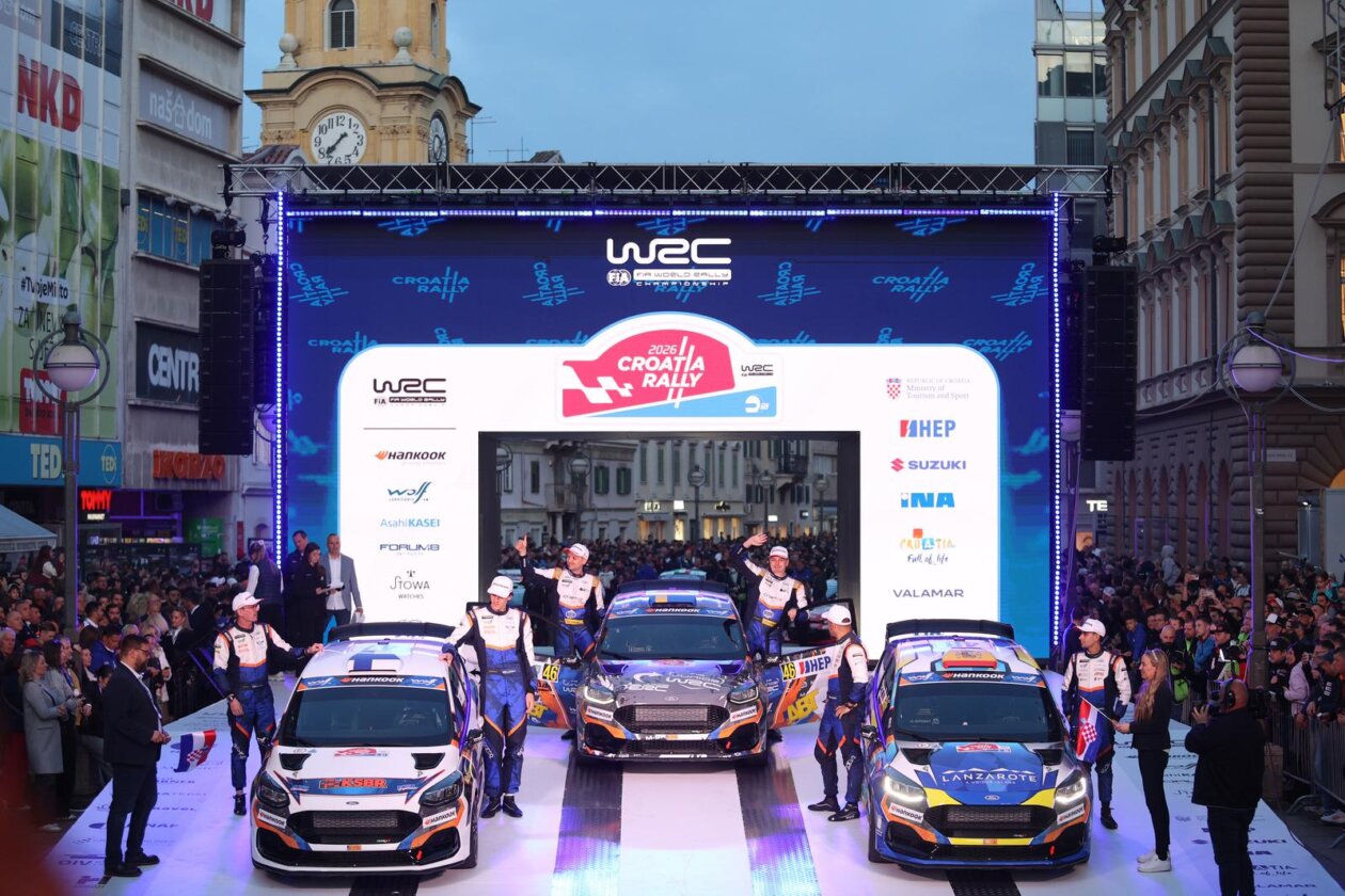 Rijeka: Ceremonijalni start WRC Croatia Rallyja 2026.