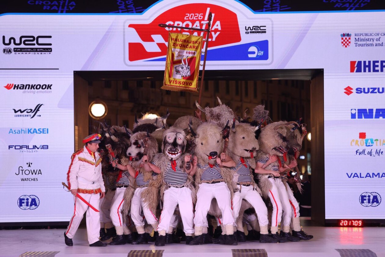 Rijeka: Ceremonijalni start WRC Croatia Rallyja 2026.