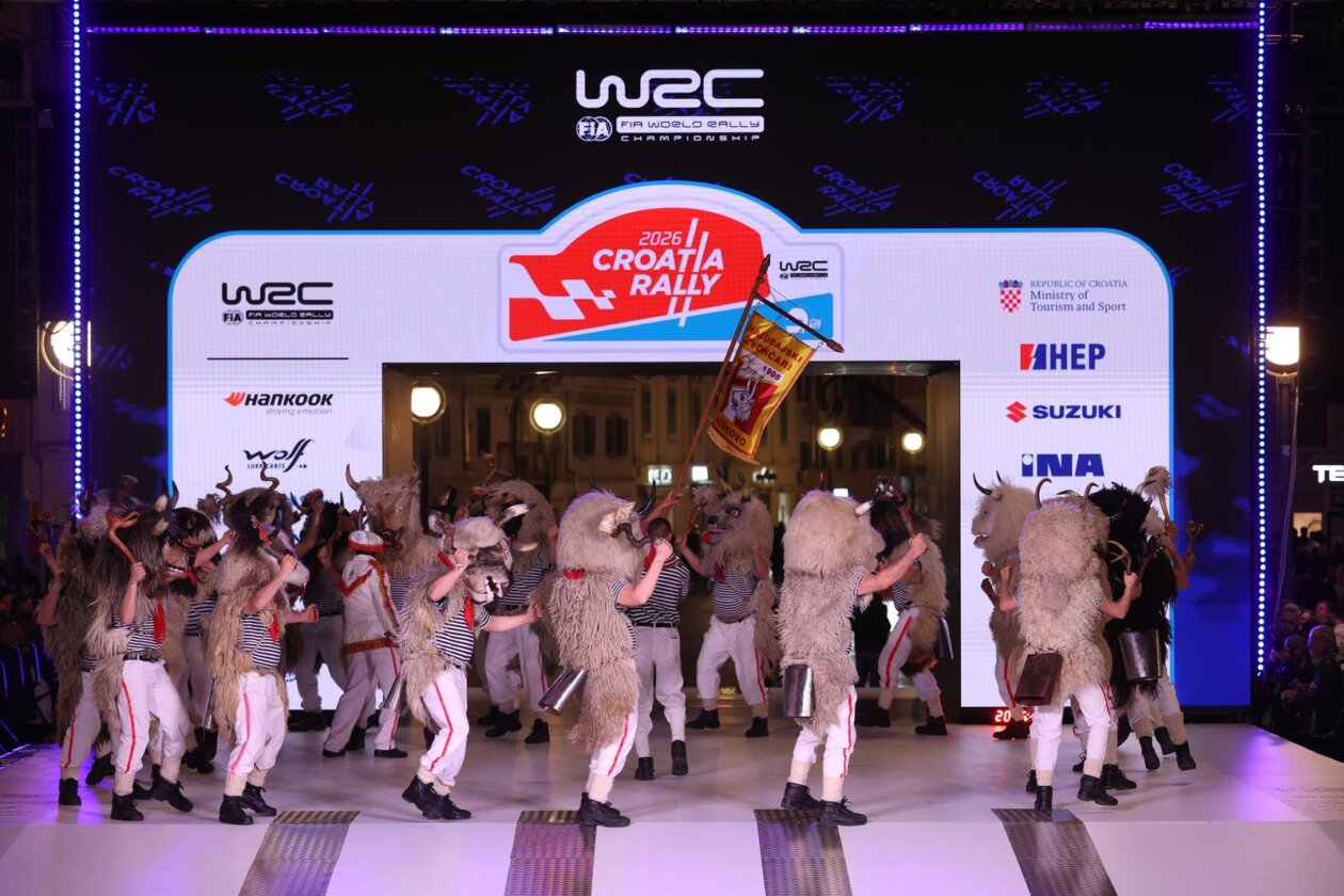 Rijeka: Ceremonijalni start WRC Croatia Rallyja 2026.