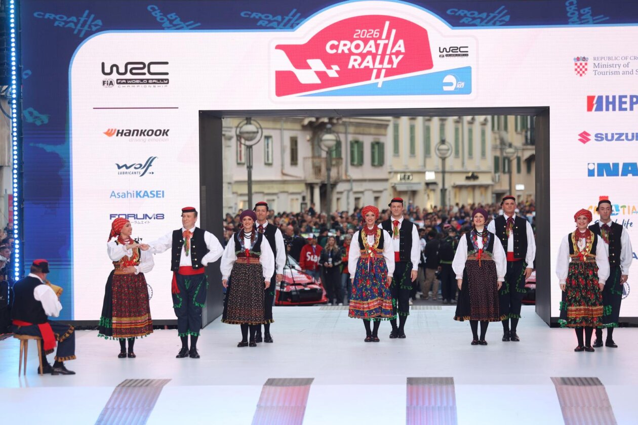 Rijeka: Ceremonijalni start WRC Croatia Rallyja 2026.