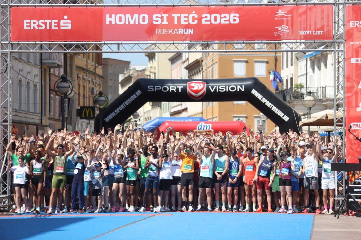 Rijeka: Završnica 27. po redu Festivala sporta i rekreacije “Homo si teć”