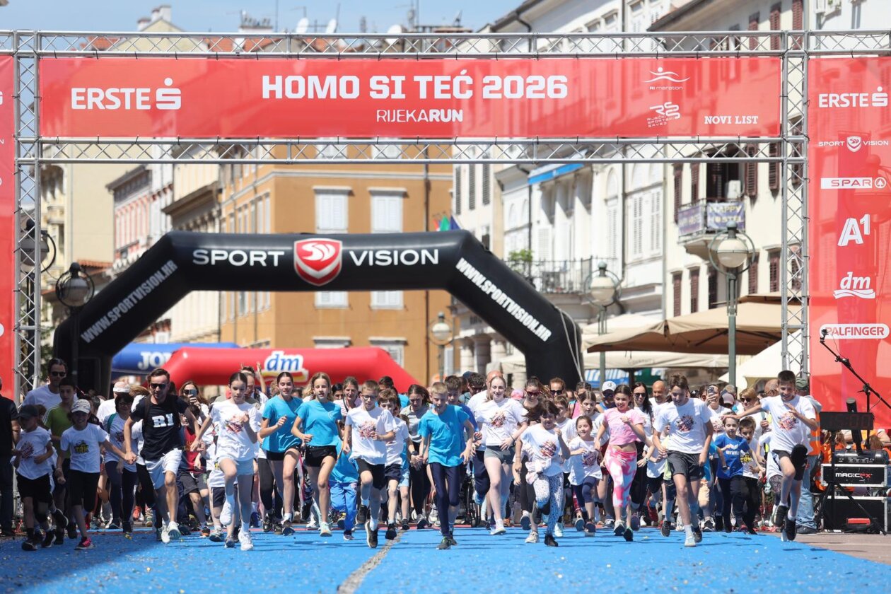 Rijeka: Završnica 27. po redu Festivala sporta i rekreacije “Homo si teć”